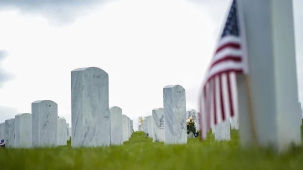 Národní hřbitov Spojených států amerických — Stock fotografie