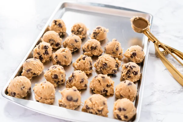 Plätzchen backen — Stockfoto