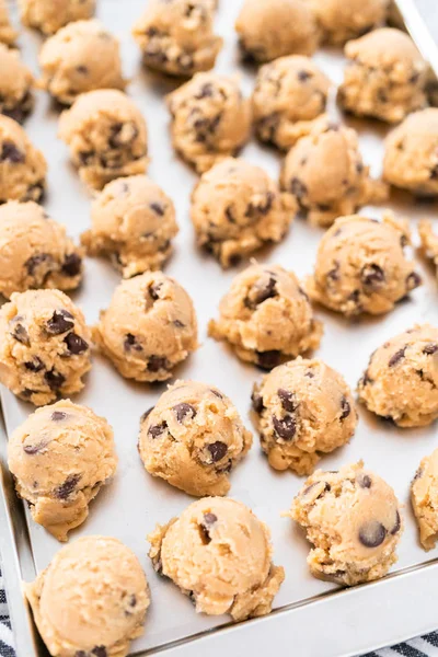 Plätzchen backen — Stockfoto