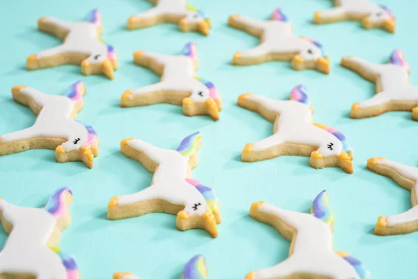 Biscuits au sucre de licorne — Photo