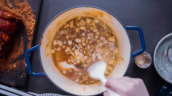 Schweinebraten ohne Knochen — Stockfoto