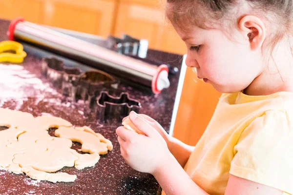 Plätzchen backen — Stockfoto