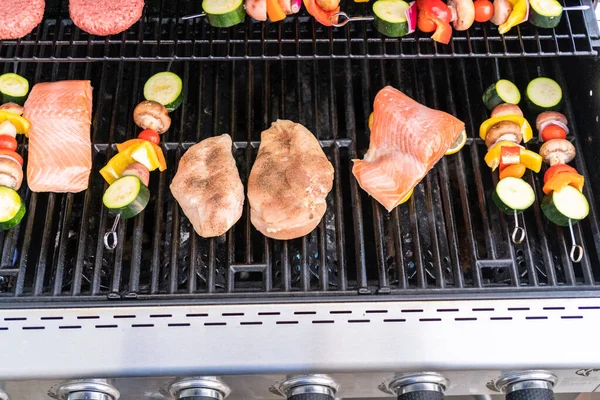 Grillning — Stockfoto