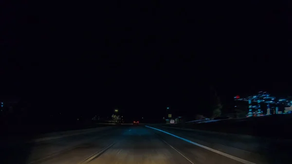Проезд Типичным Асфальтированным Дорогам Пригороде Америки — стоковое фото