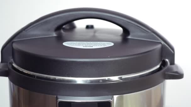 一步一步 煮甜菜汤 在多炉灶里用有机蔬菜煮罗宋汤 — 图库视频影像