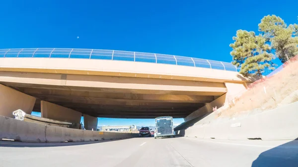 Denver Colorado États Unis 1Er Décembre 2018 Conduire Vers Ouest — Photo