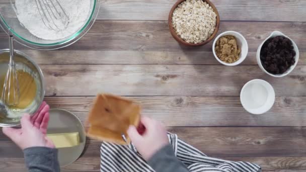 Face Prăjituri Vedere Bucătărie — Videoclip de stoc