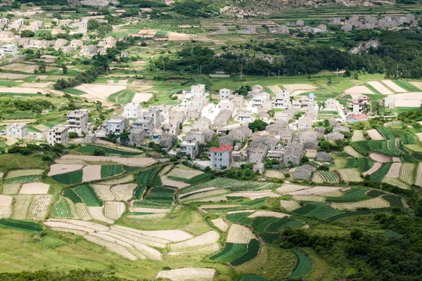 Med Utsikt Över Bostads Hus Pingtan Island Fuzhou Fujian Provinsen — Stockfoto
