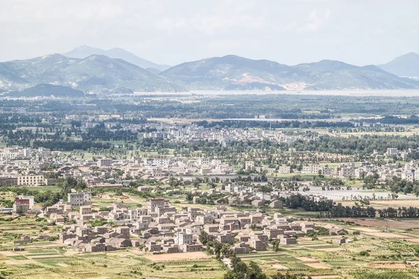 Θέα Οικιστικό Σπίτια Στο Νησί Pingtan Fuzhou Επαρχία Fujian Κίνα — Φωτογραφία Αρχείου