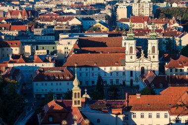 Hauptplatz Graz Belediye binasına. Graz, Styria, Avusturya.