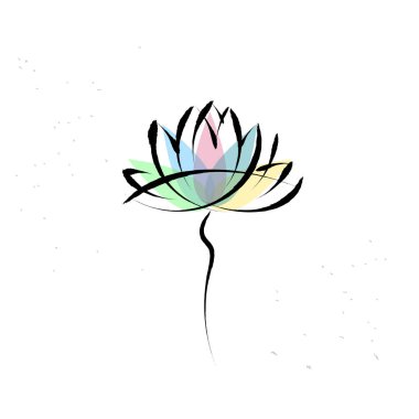 Yoga sembolü lotus 