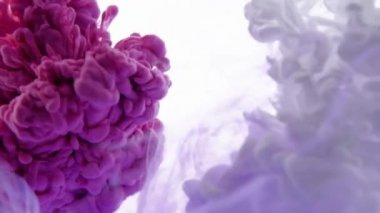 Beyaz ve pembe renklerinin suya karıştırılır. Arka plan veya akan ve organik bir görünüm gerektiren bindirmeleri için kullanın.