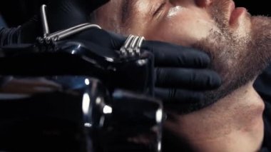 Kuaför Salonu salonu adam yüz Masaj aleti.