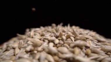 Buğday tahıl bir yükseklikten düşüyor