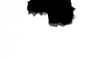 Siyah leke beyaz arka plan