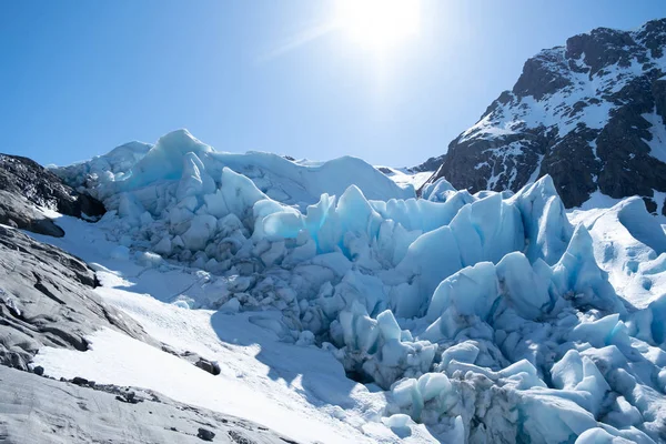 Buzul, Kuzey Norveç'te. Svartisen
