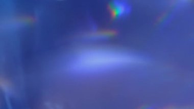 Soyut Mavi Parçacıklar. Arkaplan Bokeh