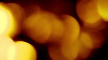 Açık kırmızı soyut Bokeh Efekti. Altın soyut arkaplan