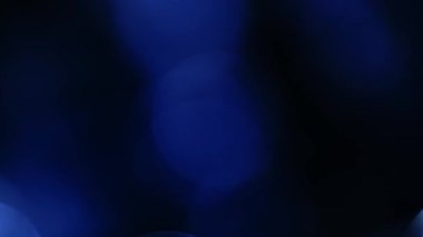 Mavi Bokeh Parçacıkları. Arkaplan özeti