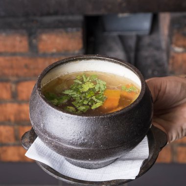 Tencerede et çorbası