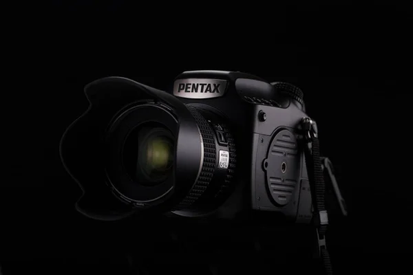 Minsk Belarus September 2018 Pentax 645Z Közepes Formátumú Kamera Elszigetelt — Stock Fotó