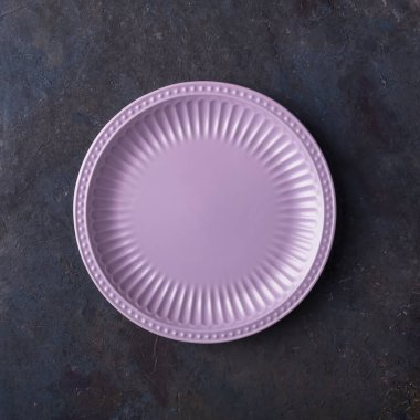 Kopya alanı olan boş bir plaka. Üst görünüm