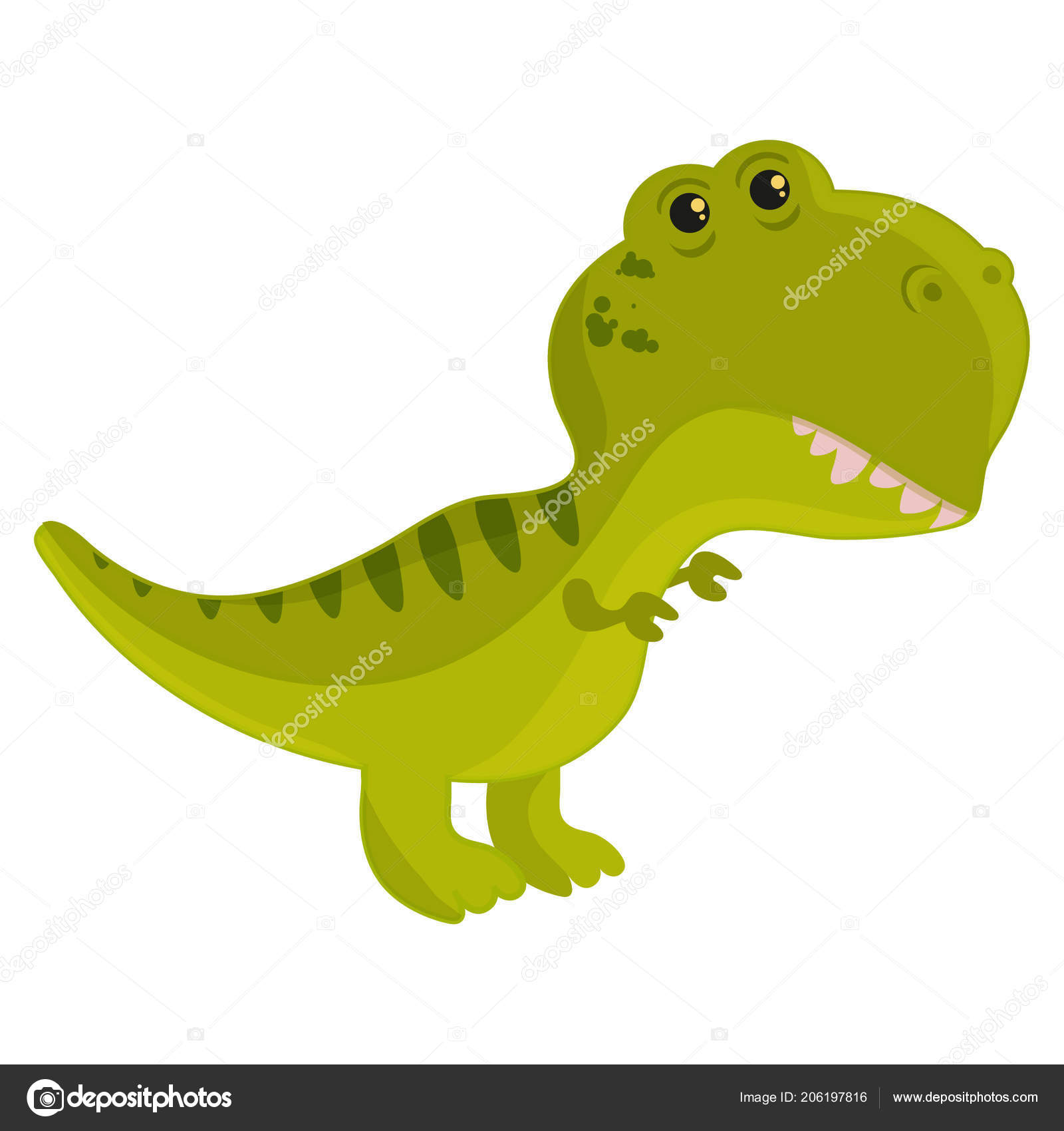 Cartoon tyrannosaurus rex stock vector. Illustration of ancient - 15156091