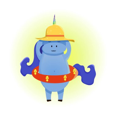 Sevimli büyülü tek boynuzlu at. Vektör tasarımı beyaz arka planda yalıtılmış. T-shirt veya Sticker için yazdırın. Çocuklar için romantik el çizim illüstrasyon. eps10