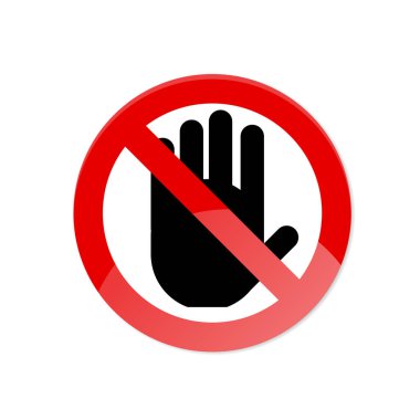 Koronavirüsü durdurun. Coronavirüs salgını. Koronavirüs tehlikesi ve halk sağlığı riski. Tehlikeli hücrelere sahip tıbbi konsept.