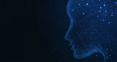 Yapay zeka, makine öğrenimi, ai, gelecekteki teknoloji sanat çalışmaları, madencilik, izometrik, nöral ağ, makine programlama ve ilgili web afişi için derin veri öğrenimi. vektör Resimleri.