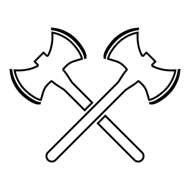 Axe Double Viking Free Vector Eps Cdr Ai Svg Vector Illustration Graphic Art