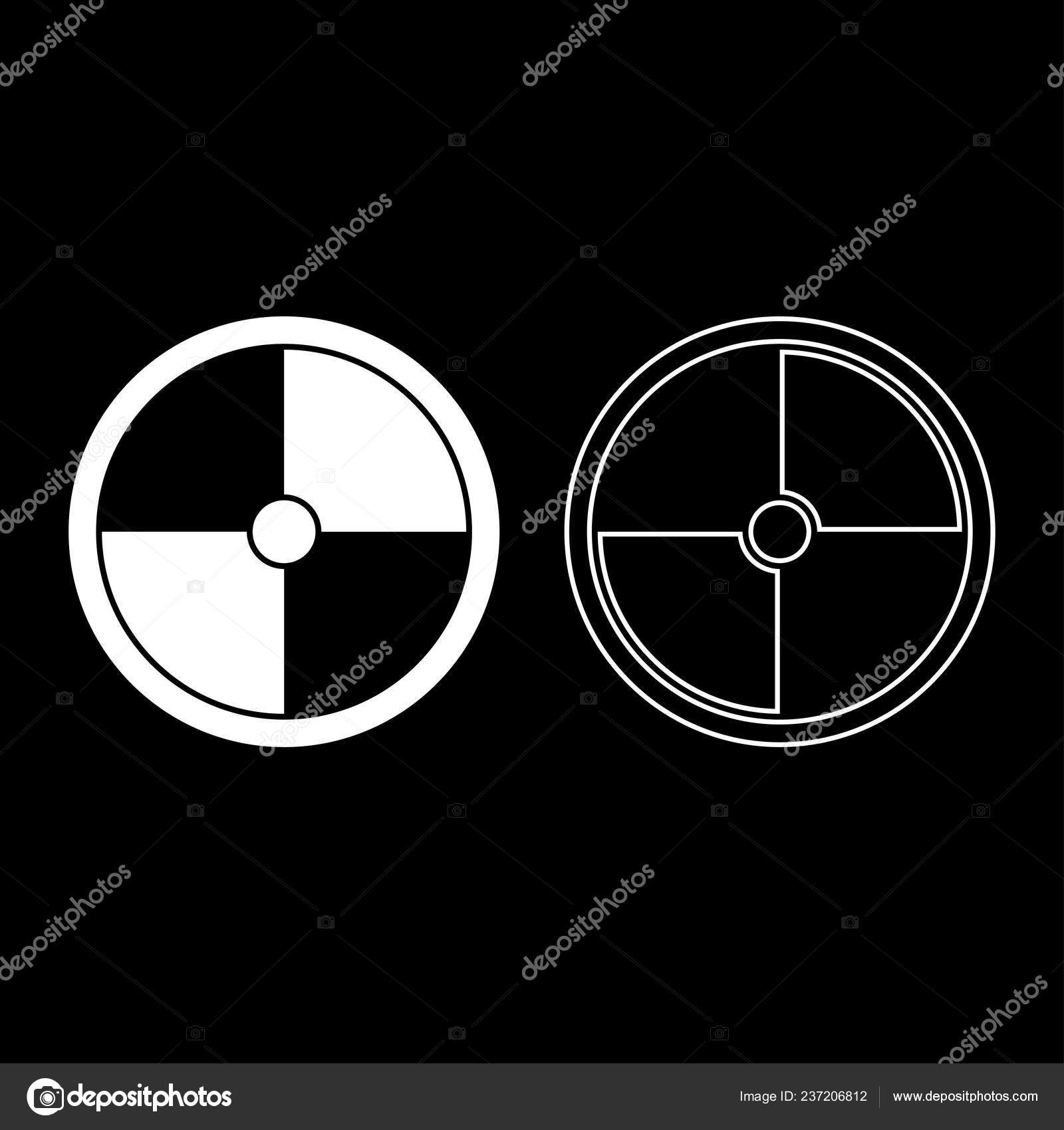 Circle Color Diagram Set In Flat Design Style Vector Stock Vector