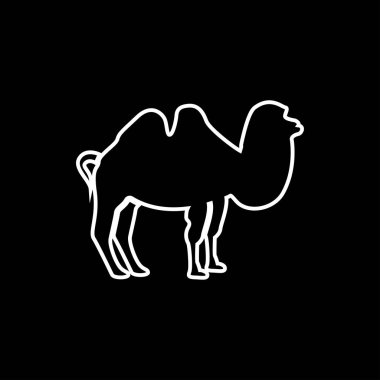 Deve beyaz simge yoktur. Basit tarzı .