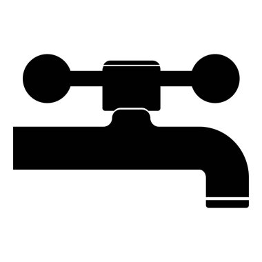 Simge simge siyah renk vektör illüstrasyon izole dokunun