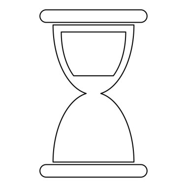 Kum saati siyah renk simge yoktur .