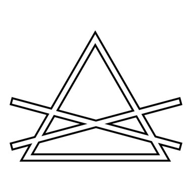 Yasak beyazlatma izin verilmez Çamaşır suyu sembolleri Çamaşır konsepti Çamaşır işareti simgesi anahat siyah renk vektör illüstrasyon düz stil görüntü