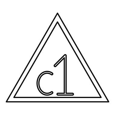 İzin verilen beyazlatma Klor ile ağartılmış Can Giysi bakım sembolleri Yıkama kavramı Çamaşır işareti simgesi anahat siyah renk vektör illüstrasyon düz stil görüntü