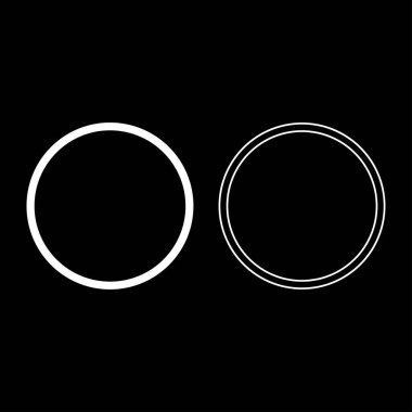 Kuru temizleme Kurutma temizleyici's Giysi bakım sembolleri Yıkama kavramı Çamaşır işareti simgesi anahat beyaz renk vektör illüstrasyon düz stil görüntü