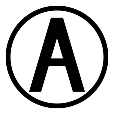 Herhangi bir çözüm ile kuru temizleme Giysi bakım sembolleri Yıkama kavramı Çamaşır işareti simgesi siyah renk vektör illüstrasyon düz stil görüntü