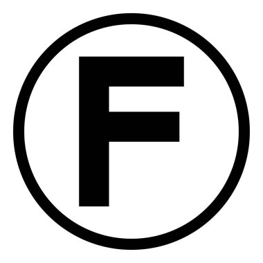 Giysi bakım sembolleri kullanarak hidrokarbon monoklorotriklorotan ile temizleme Yıkama kavramı Çamaşır işareti simgesi siyah renk vektör illüstrasyon düz stil görüntü