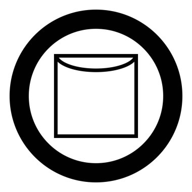 Askıda dikey kurutma Giysi bakım sembolleri Çamaşır konsepti Daire yuvarlak siyah renkli vektör illüstrasyon düz stil görüntü içinde çamaşır işareti simgesi