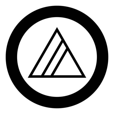 Daire yuvarlak blackn izin verilmez Klor ile ağartılmış olamaz Giysi bakım sembolleri Daire yuvarlak siyah renk vektör illüstrasyon düz stil görüntü çamaşır konsepti Çamaşır işareti simgesi