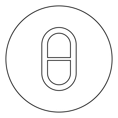 Teta Yunan küçük sembolü küçük harf yazı tipi simgesi dairesel yuvarlak çizgi siyah renk vektörü çizimi düz resim