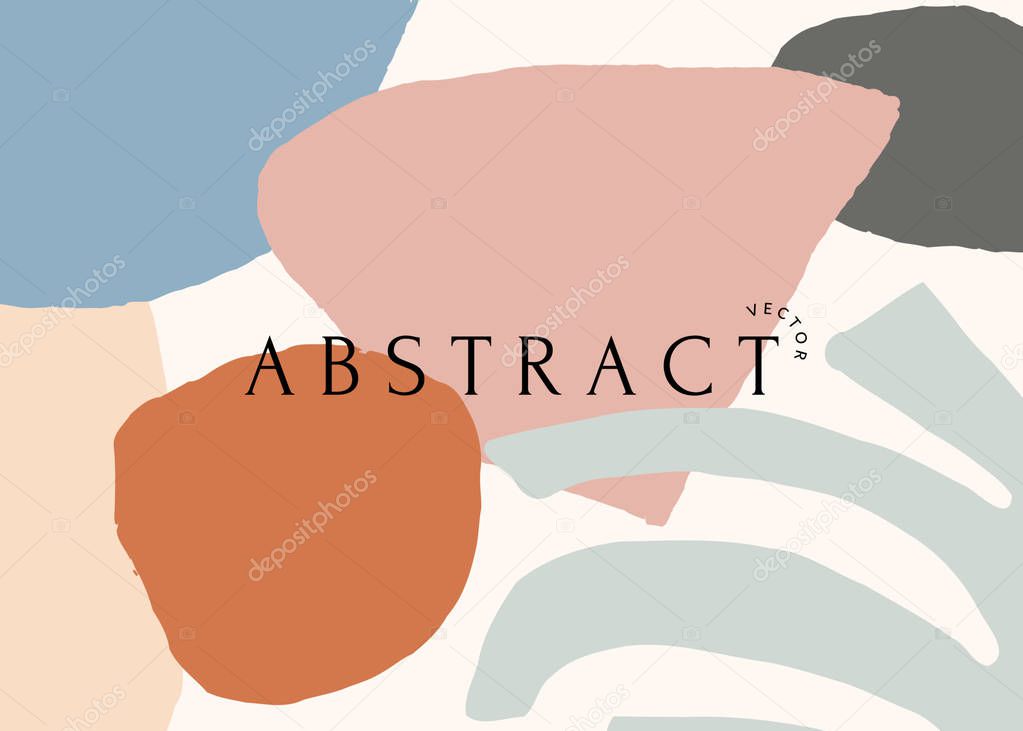 Abstract Collage Art Design