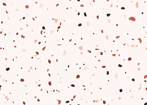 Nahtloses Terrazzo-Muster — Stockvektor