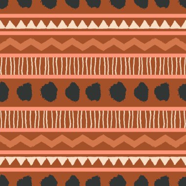 Afrika çamur bezi pürüzsüz desen