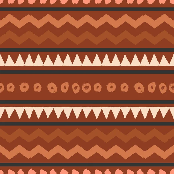 Tissu de boue africaine motif sans couture — Image vectorielle