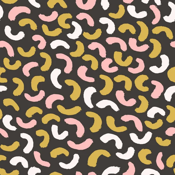 Kézzel rajzolt Retro Seamless Pattern — Stock Vector