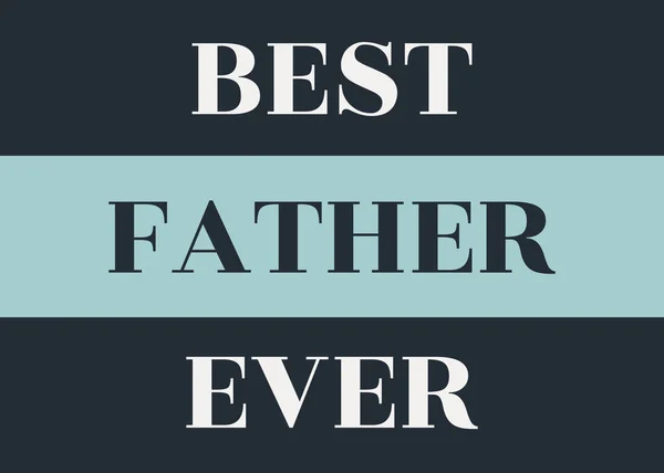 Pozdrav - Den otců — Stockový vektor