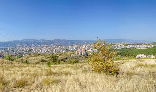 Sandanski Bulgaria Vista Panorámica Ciudad — Foto de Stock